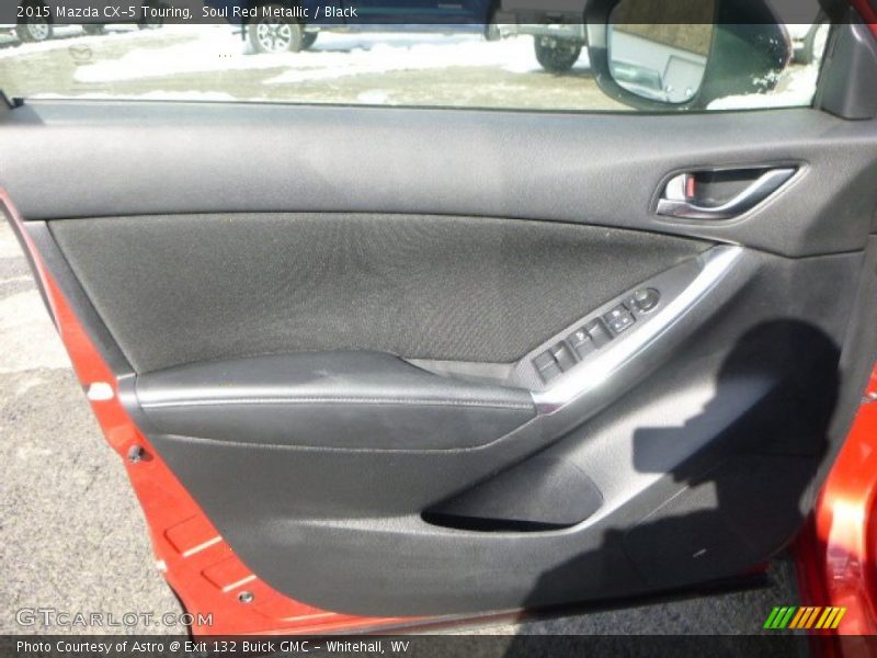 Soul Red Metallic / Black 2015 Mazda CX-5 Touring
