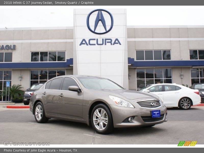 Smokey Quartz / Graphite 2010 Infiniti G 37 Journey Sedan