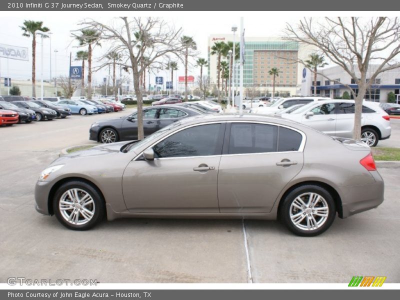 Smokey Quartz / Graphite 2010 Infiniti G 37 Journey Sedan