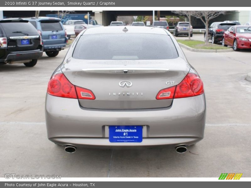 Smokey Quartz / Graphite 2010 Infiniti G 37 Journey Sedan