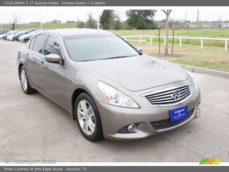 Smokey Quartz / Graphite 2010 Infiniti G 37 Journey Sedan