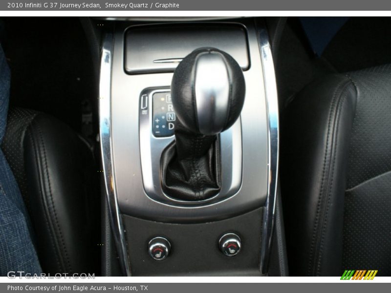  2010 G 37 Journey Sedan 7 Speed ASC Automatic Shifter
