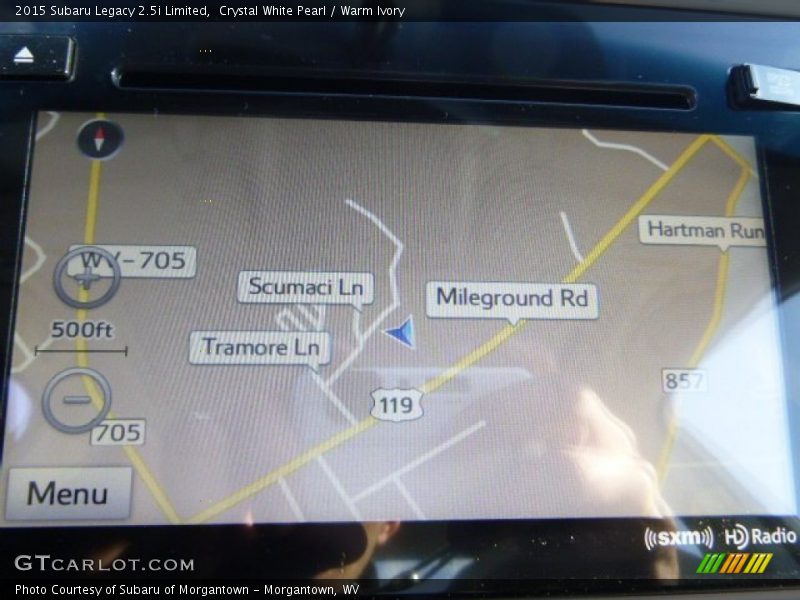Crystal White Pearl / Warm Ivory 2015 Subaru Legacy 2.5i Limited