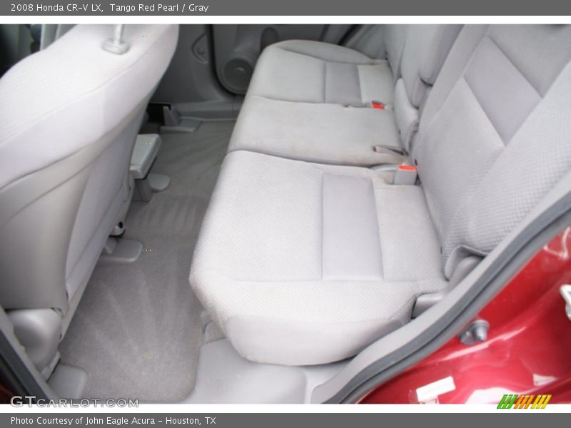 Tango Red Pearl / Gray 2008 Honda CR-V LX