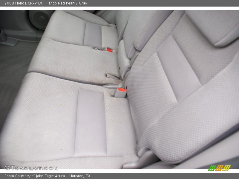Tango Red Pearl / Gray 2008 Honda CR-V LX