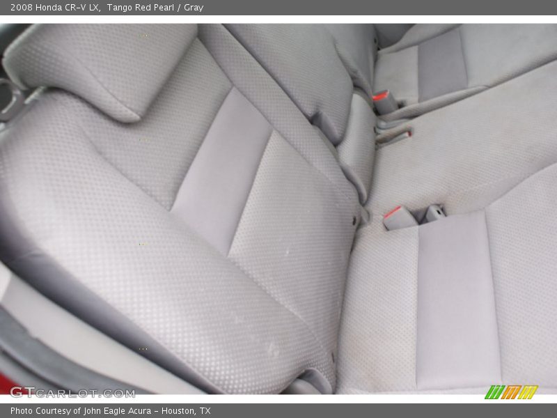 Tango Red Pearl / Gray 2008 Honda CR-V LX