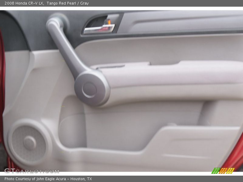 Tango Red Pearl / Gray 2008 Honda CR-V LX