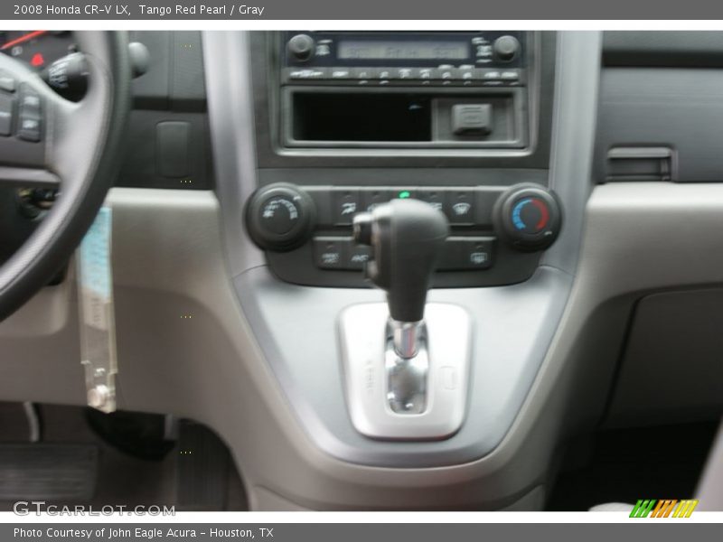 Tango Red Pearl / Gray 2008 Honda CR-V LX