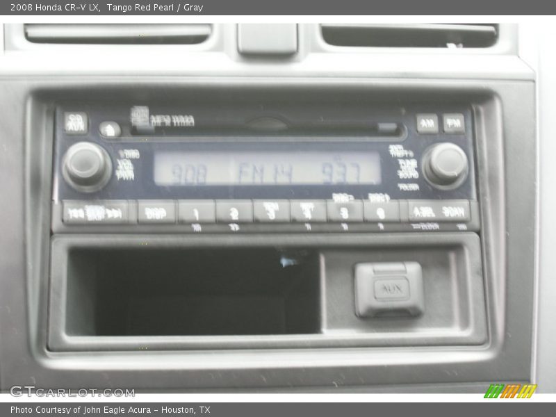 Tango Red Pearl / Gray 2008 Honda CR-V LX