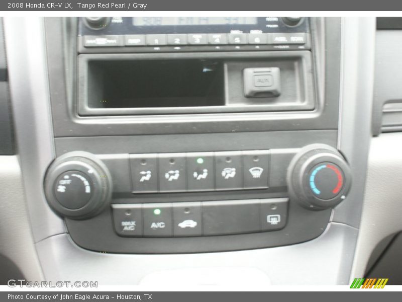 Tango Red Pearl / Gray 2008 Honda CR-V LX