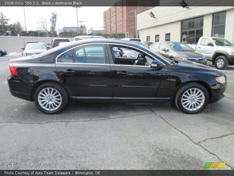 Black / Anthracite Black 2008 Volvo S80 3.2