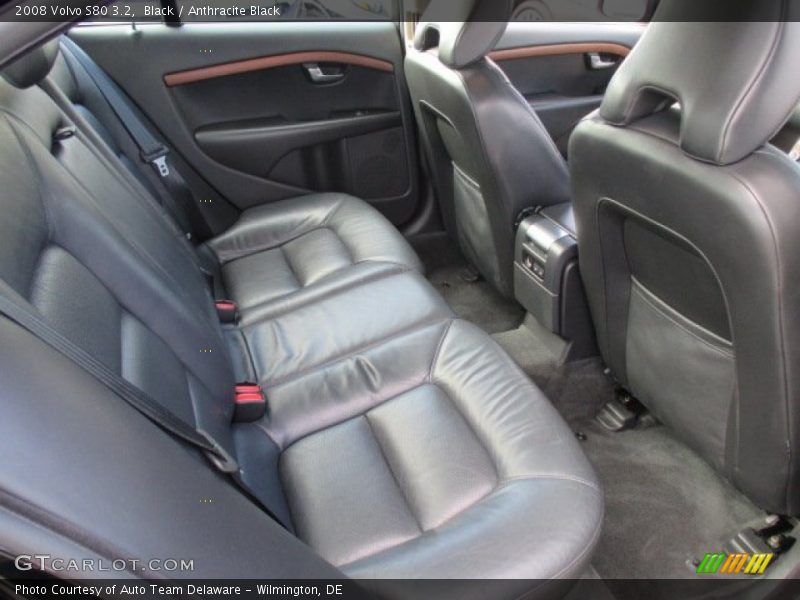 Black / Anthracite Black 2008 Volvo S80 3.2