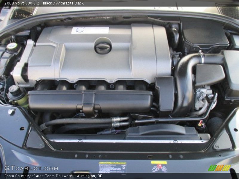 Black / Anthracite Black 2008 Volvo S80 3.2