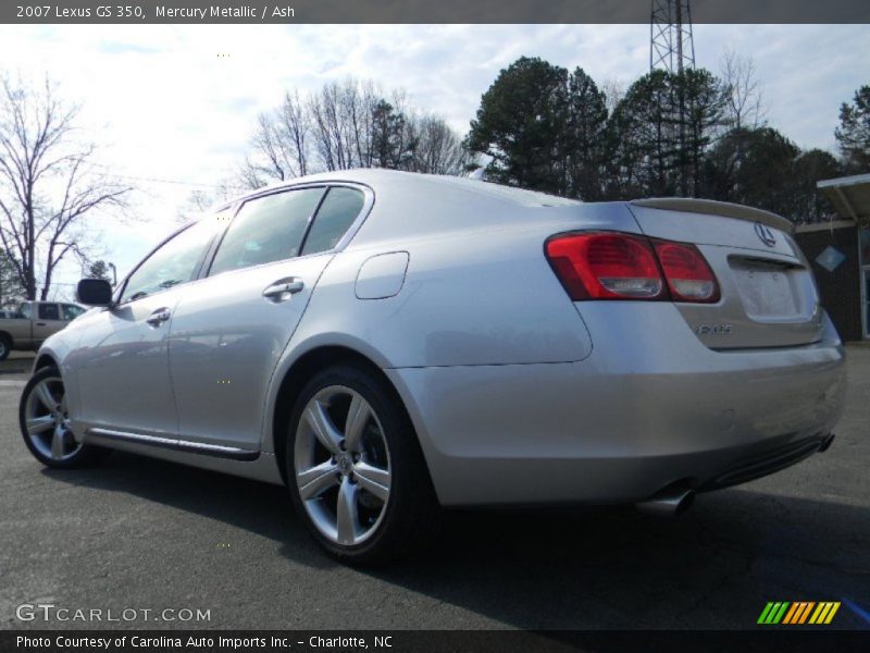 Mercury Metallic / Ash 2007 Lexus GS 350