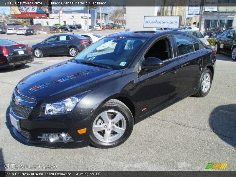 Black Granite Metallic / Jet Black 2013 Chevrolet Cruze LT