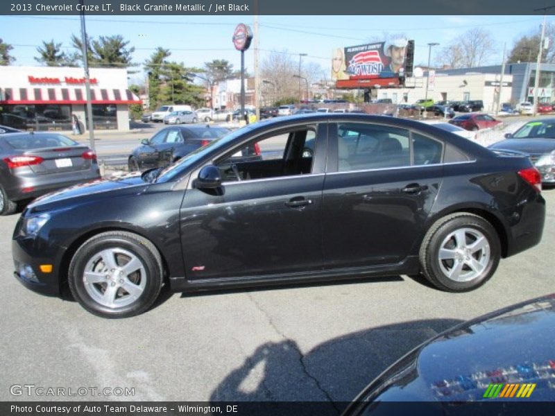 Black Granite Metallic / Jet Black 2013 Chevrolet Cruze LT
