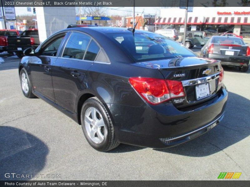 Black Granite Metallic / Jet Black 2013 Chevrolet Cruze LT