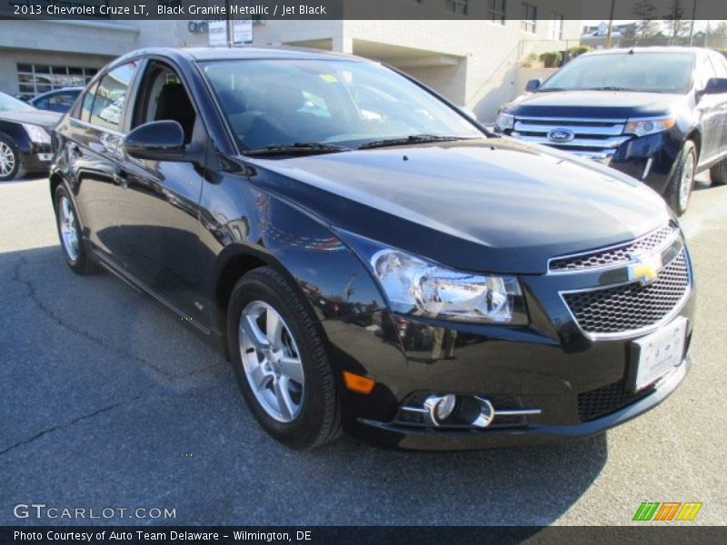 Black Granite Metallic / Jet Black 2013 Chevrolet Cruze LT