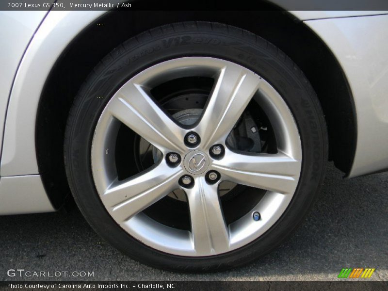 Mercury Metallic / Ash 2007 Lexus GS 350