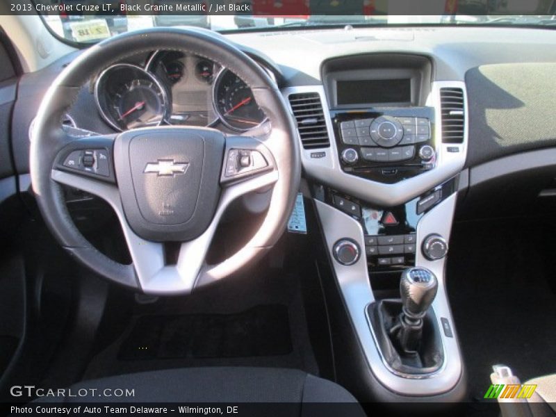 Black Granite Metallic / Jet Black 2013 Chevrolet Cruze LT