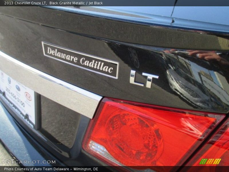 Black Granite Metallic / Jet Black 2013 Chevrolet Cruze LT