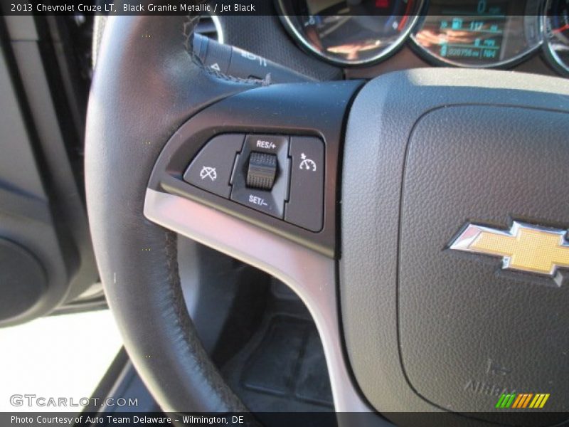Black Granite Metallic / Jet Black 2013 Chevrolet Cruze LT
