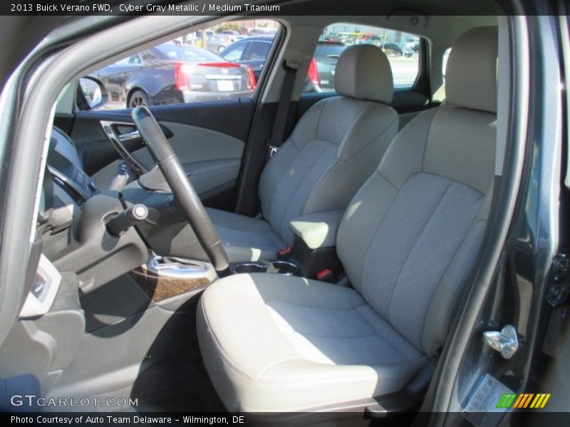 Cyber Gray Metallic / Medium Titanium 2013 Buick Verano FWD