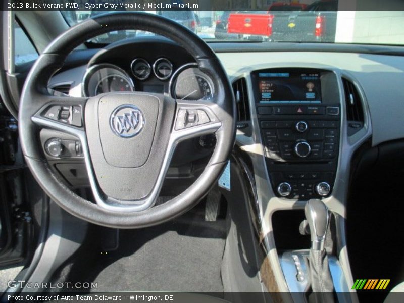 Cyber Gray Metallic / Medium Titanium 2013 Buick Verano FWD