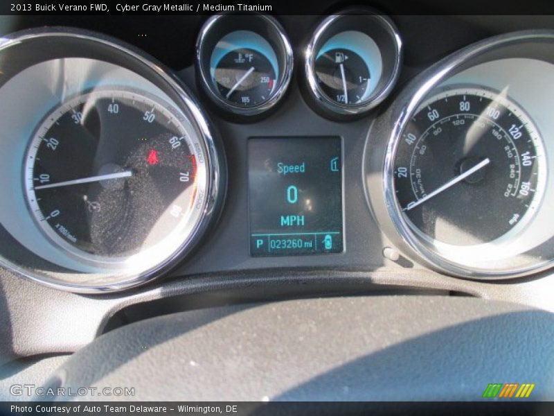 Cyber Gray Metallic / Medium Titanium 2013 Buick Verano FWD