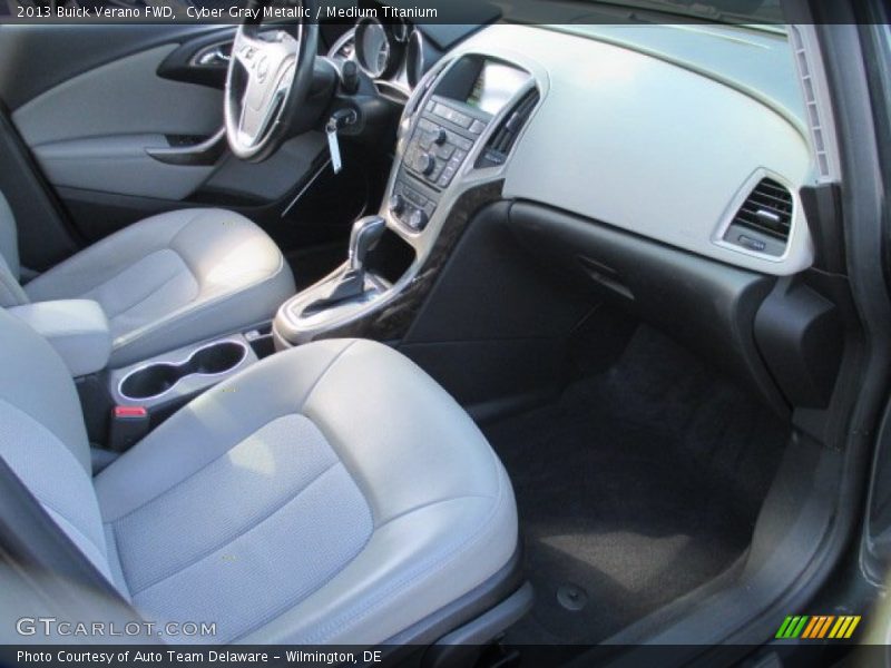 Cyber Gray Metallic / Medium Titanium 2013 Buick Verano FWD