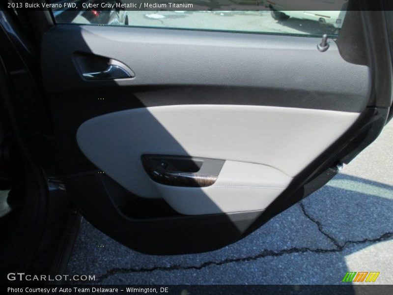 Cyber Gray Metallic / Medium Titanium 2013 Buick Verano FWD