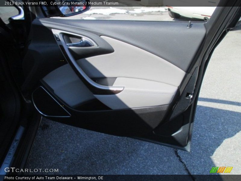 Cyber Gray Metallic / Medium Titanium 2013 Buick Verano FWD