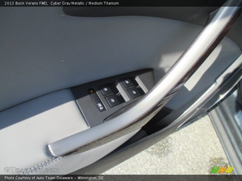 Cyber Gray Metallic / Medium Titanium 2013 Buick Verano FWD