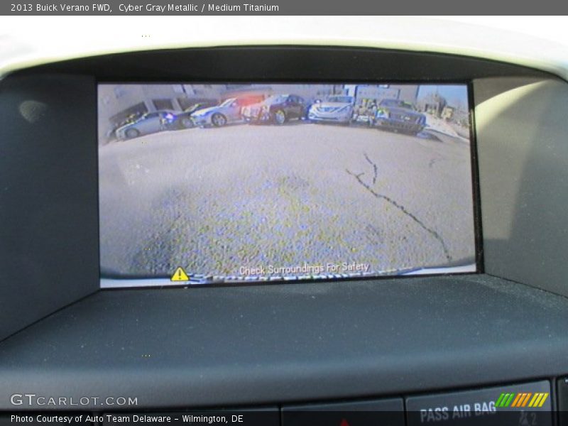 Cyber Gray Metallic / Medium Titanium 2013 Buick Verano FWD