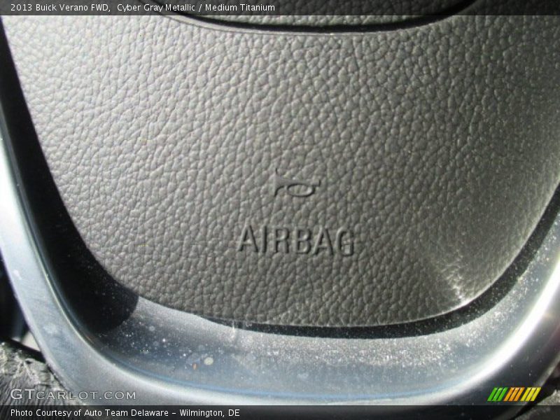 Cyber Gray Metallic / Medium Titanium 2013 Buick Verano FWD