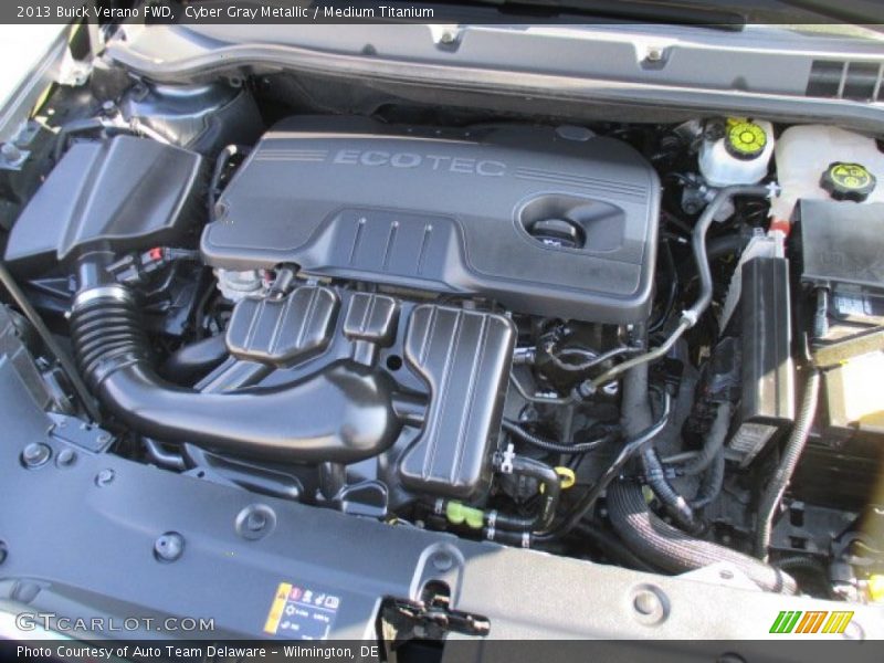 Cyber Gray Metallic / Medium Titanium 2013 Buick Verano FWD