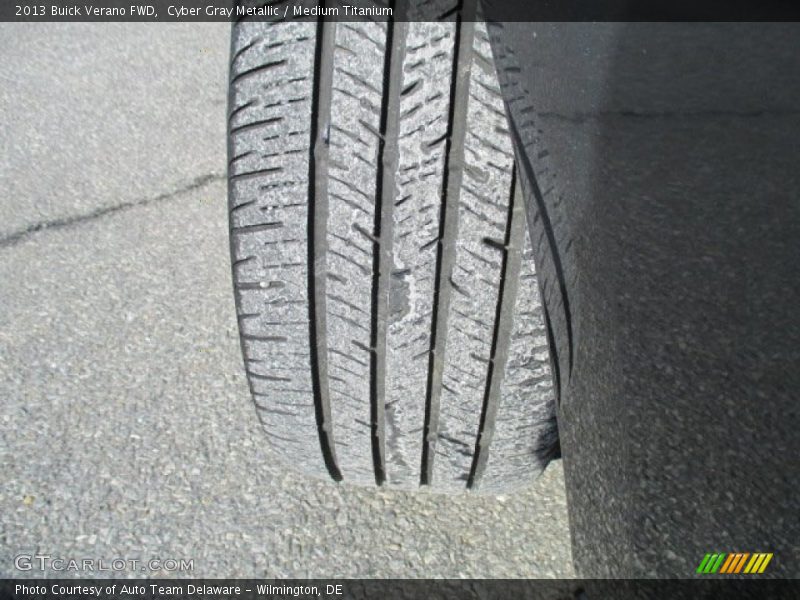 Cyber Gray Metallic / Medium Titanium 2013 Buick Verano FWD