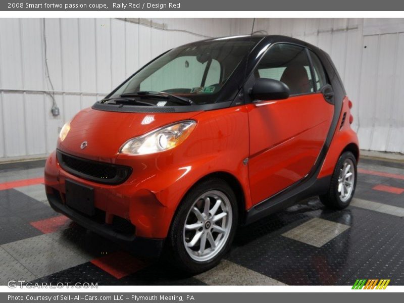 Rally Red / Design Red 2008 Smart fortwo passion coupe