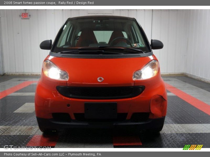 Rally Red / Design Red 2008 Smart fortwo passion coupe