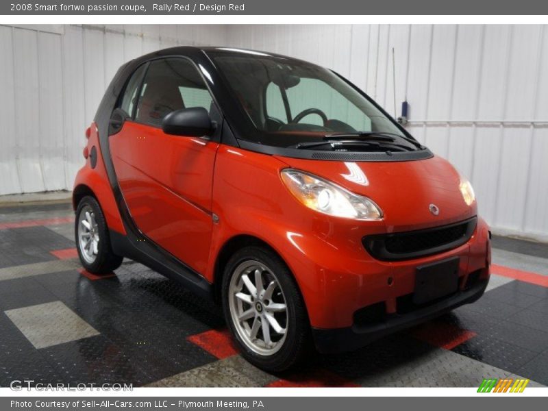 Rally Red / Design Red 2008 Smart fortwo passion coupe