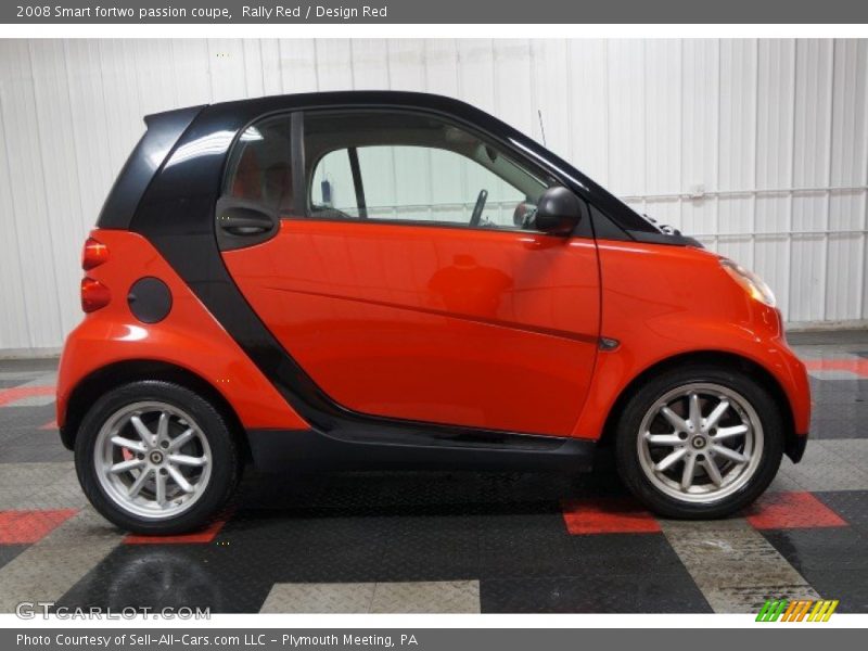 Rally Red / Design Red 2008 Smart fortwo passion coupe