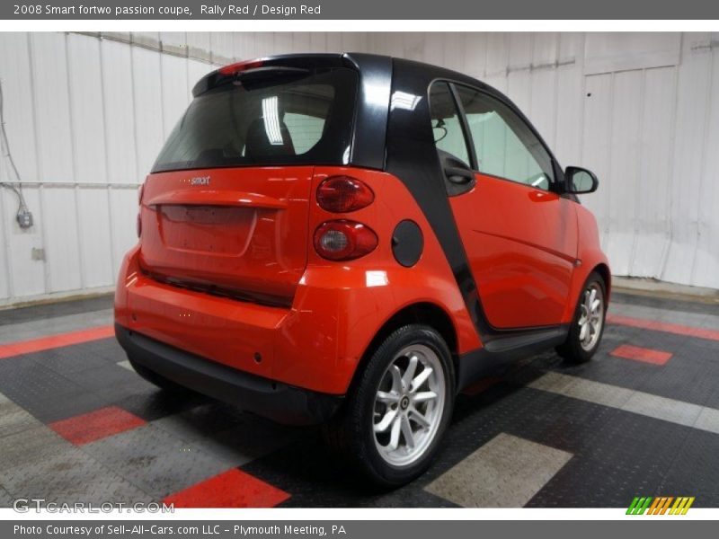Rally Red / Design Red 2008 Smart fortwo passion coupe