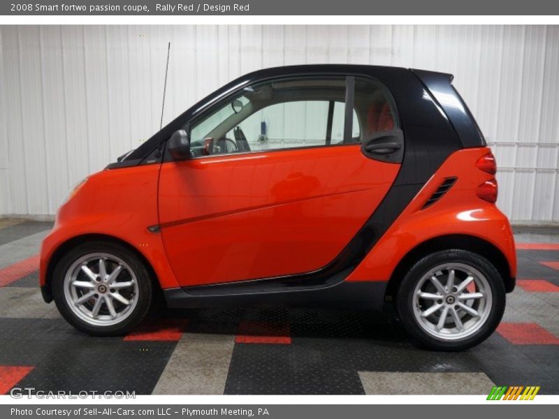Rally Red / Design Red 2008 Smart fortwo passion coupe