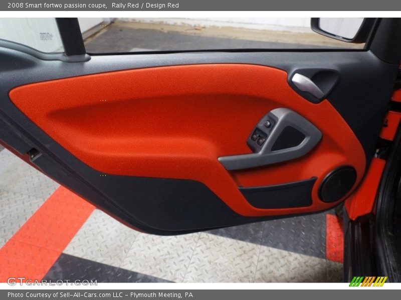Rally Red / Design Red 2008 Smart fortwo passion coupe