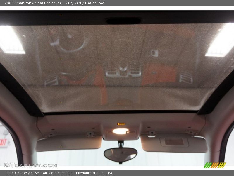 Rally Red / Design Red 2008 Smart fortwo passion coupe