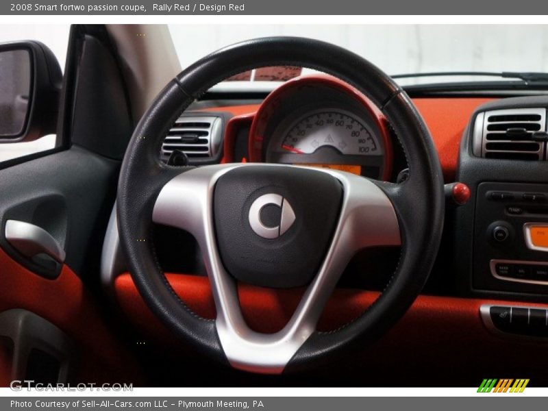 Rally Red / Design Red 2008 Smart fortwo passion coupe