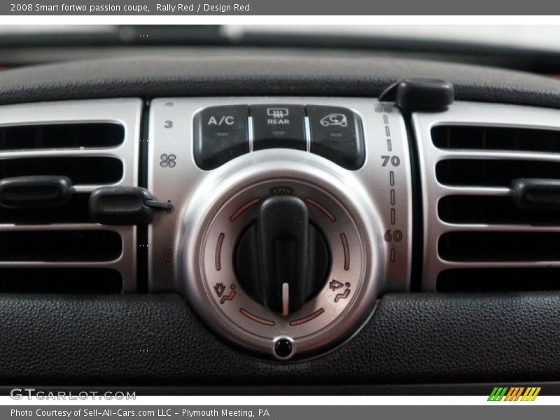 Rally Red / Design Red 2008 Smart fortwo passion coupe