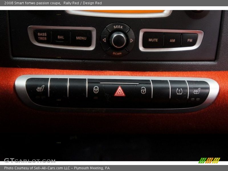 Rally Red / Design Red 2008 Smart fortwo passion coupe