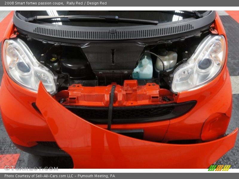 Rally Red / Design Red 2008 Smart fortwo passion coupe