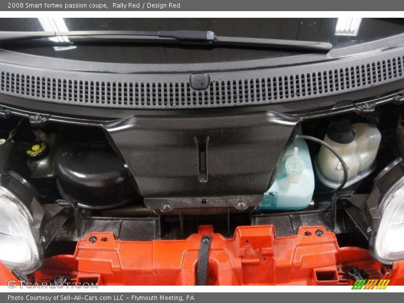 Rally Red / Design Red 2008 Smart fortwo passion coupe